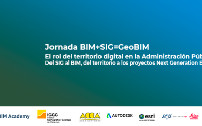 Cancelada_Jornada BIM+GIS= El rol del territorio digital en la Administración Pública