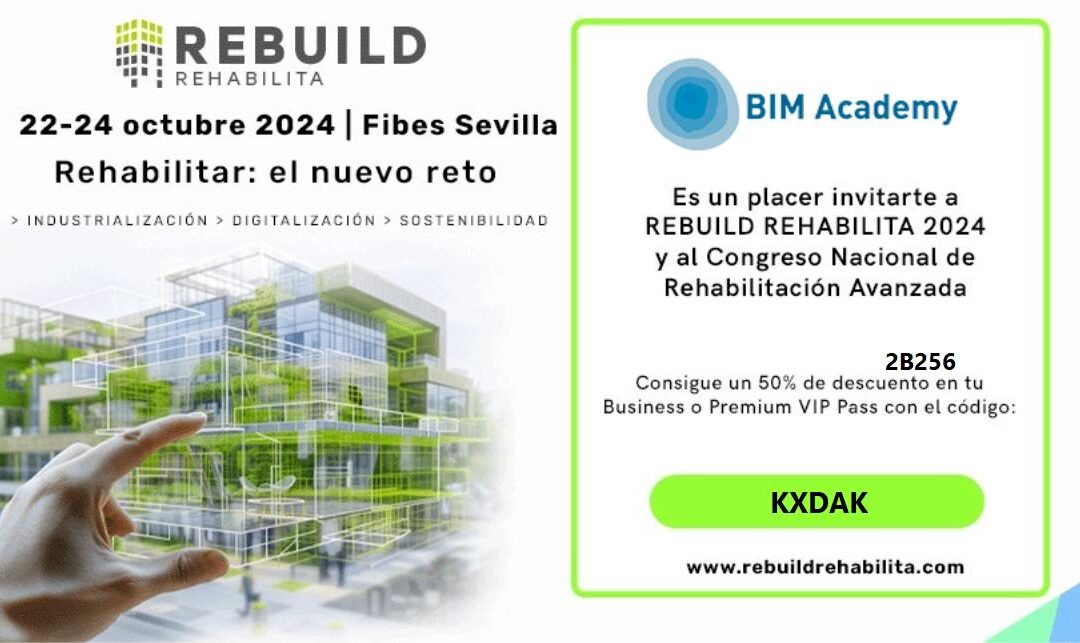 REBUILD REHABILITA 2024 tendrá como protagonista la innovación en la rehabilitación