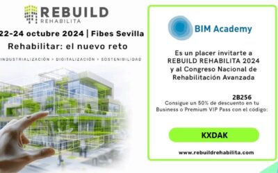 REBUILD REHABILITA 2024 tendrá como protagonista la innovación en la rehabilitación